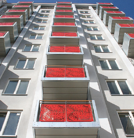 Závěsný balkón 2